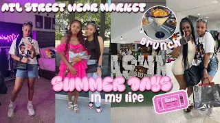 WEEKEND IN MY LIFE SUMMER EDITION ☆ | barbie movie, atl streetwear market,brunch || Ra’Mariah Alexia