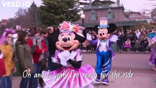 [Full Song with Lyrics] Ready For The Ride - Dream and Shine Brighter Song - Disneyland Paris