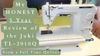 HONEST Juki TL-2010Q Review | Juki Sewing Machine Review | Sewing Machine Review for Quilters