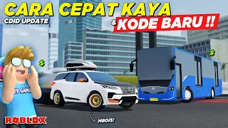 NYOBAIN KERJA BUS TRANSJAKARTA DAN KODE BARU !! CARA CEPAT KAYA CDID UPDATE - Roblox Indonesia