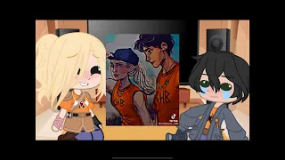 Forgotten Annabeth au react to (percabeth) /part 2 of “the spies” /Gacha/sour coco/