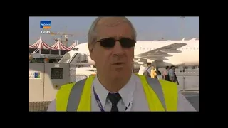 Der Airbus A 380 Testflug um die Welt / Teil 4: Willkommen bei der Dubai Air Show