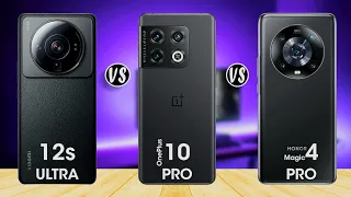 Xiaomi 12s Ultra vs OnePlus 10 Pro vs Honor Magic4 Pro
