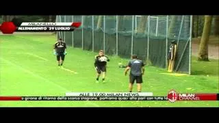 Milanello Allenamento 29-07-2013 Part 2