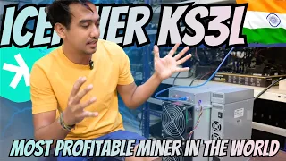 Iceriver KS3L 5TH Kaspa Miner is here!🔥 First time in India ⚡️🚀 Crypto Mining India #Crypto #kaspa