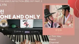 Lyn (린) - One and Only (알아요) (The King's Affection (연모) Ost Part 2) Piano Cover by Li Tim Yau