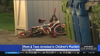 Mom and teenager arrested in connection to the deaths of three children in West Hills