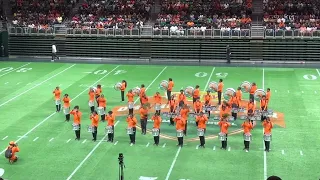 Famu Marching 100 Percussion feature at the 2022 Orange Blossom Classic BOTB