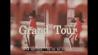 "GRAND TOUR"  1970s PAN AM AIRLINES EUROPEAN TRAVEL PROMO   LONDON, PARIS, FLORENCE & ROME  XD51024