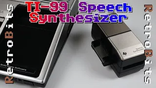 TI-99/4A Speech Synthesizer First Look, Background, and Demonstration