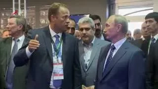 Владимир Путин на МАКС 2015