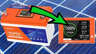 Temgot  12V 100AH LifePO4 Battery Test