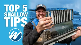 Top 5 Shallow Fishing Tips | Catch more F1's | Jamie Hughes and Andy May