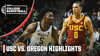 USC Trojans vs. Oregon Ducks | Full Game Highlights | ESPN College Basketball