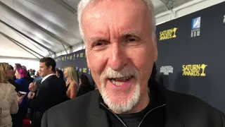 My James Cameron interview at the Saturn Awards 2024 red carpet!