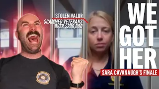 Largest Stolen Valor EVER goes to JAIL!!!! - Sarah Kavanagh"s Finale