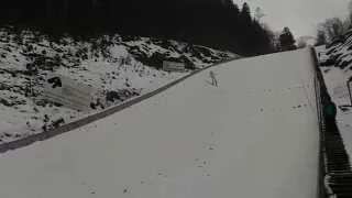 Ski jumpers training - Kranj