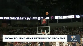 NCAA Tournament returns to Spokane