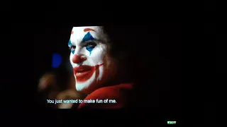 Joker kills murray..theatre reaction