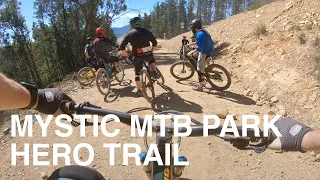 Hero Trail top to bottom - Mystic Mountain Bike Park, Bright Australia