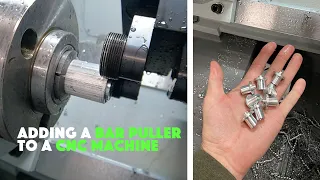 Adding a Bar Puller to a CNC Machine = Automation!