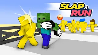 Monster School : SLAP & RUN CHALLENGE