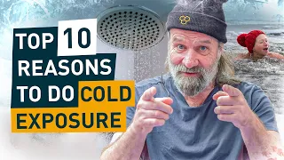 Wim Hof's Top 10 reasons to take cold showers & ice baths 🧊