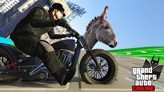 GTA V Online: FÚRIA EM DUAS RODAS #110: VAAAAMOS MOTO JUMENTA!