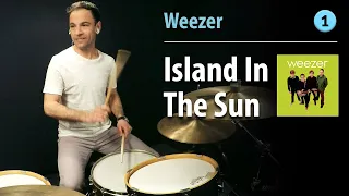 "Island In The Sun" - Weezer | Drum Lesson | Drum Cover