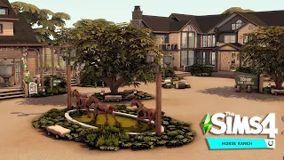 RIDERS' GLEN HORSE RANCH | The Sims 4 Horse Ranch | No CC build
