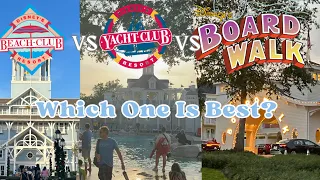 Comparing Beach Club, Yacht Club & Boardwalk Resorts | Wonderland Gallery Art | WDW Trip Part 9