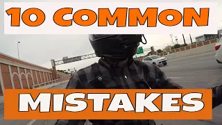 10 Common Mistakes Beginner Motorcycle Riders Make