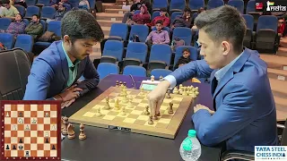 Gukesh's Golden Revenge | Gukesh D vs Nodirbek Abdusattorov | Tata Steel Chess India Rapid 2022