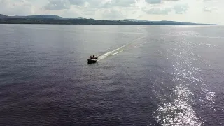 Lough Derg from Garrykennedy to Dromineer with Rib Boat + Mariner 25hp , Fimi x8se 4k