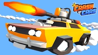 Crash of Cars ОПАСНЫЕ ТАЧКИ Игровой мультфильм для детей про гонки на БОЕВЫХ МАШИНКАХ от Cool GAMES