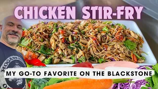 How To Make Chicken Stir-Fry On The Blackstone Griddle