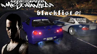 NFS:MOST WANTED(#1 RAZOR ALL RACES + FINAL PERSUIT)