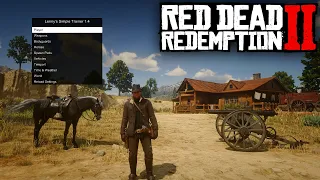 RDR 2 Lenny's Simple Trainer - УСТАНОВКА И ОБЗОР! КАК УСТАНОВИТЬ ТРЕЙНЕР В RED DEAD REDEMPTION 2 РДР