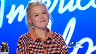 American Idol 2022 Elli Rowe Full Performance Auditions Week 4 S20E04