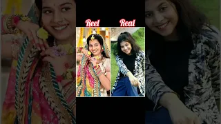 dangal tv actresses 💞 reel vs real #dangaltv #shorts