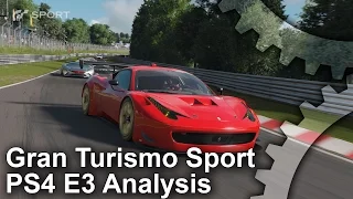 Gran Turismo Sport PS4 E3 Gameplay Frame-Rate Test