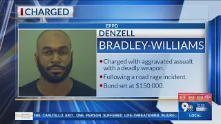 Man charged with aggravated assault in road rage incident
