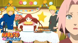 Dublado | Sakura percebe o quão solitário Naruto está e o vê feliz com seus Pais