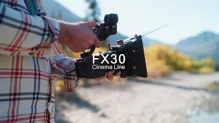 Sony FX30 in Glacier National Park (Shot for Sony Cine)