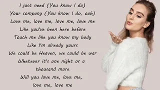 Little Mix - Love Me (Lyrics)