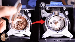 Clogged Grinder? How to Clean a flat Burr Grinder: Eureka Mignon Specialita