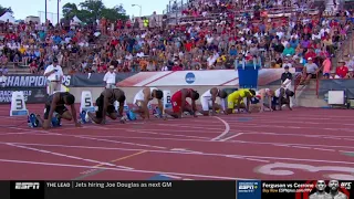 Men’s 100m - 2019 NCAA Outdoor Track and Field Championships