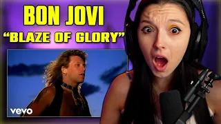 Bon Jovi - Blaze of Glory | FIRST TIME REACTION | Live from London 1995