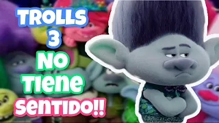 TROLLS 3 NO tiene Sentido!!| Crítica a la pelicula de Trolls: "Band Together"