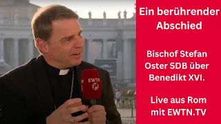 Bischof Stefan Oster über Benedikt XVI. | Live aus Rom | EWTN.TV